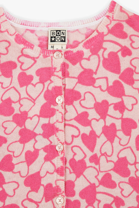 Cardigan - Lilou imprimé lalalove - Image principale