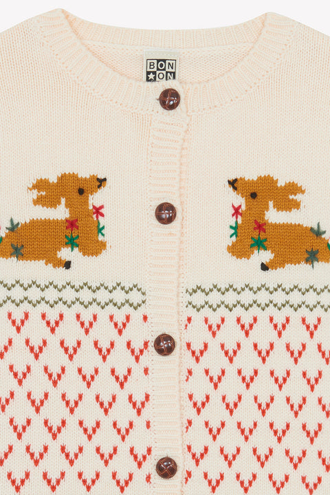 Cardigan - Lilou crème - Image principale