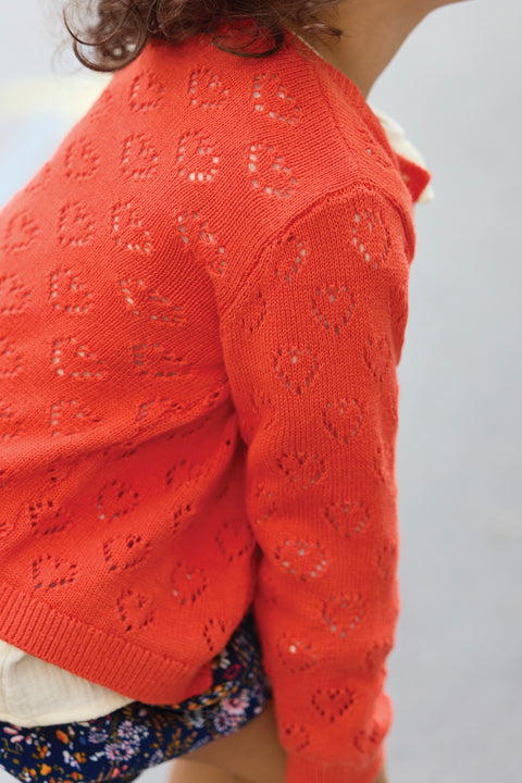 Cardigan - Lilou rouge - Image principale