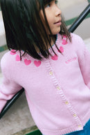 Cardigan - Jolie rose princesse