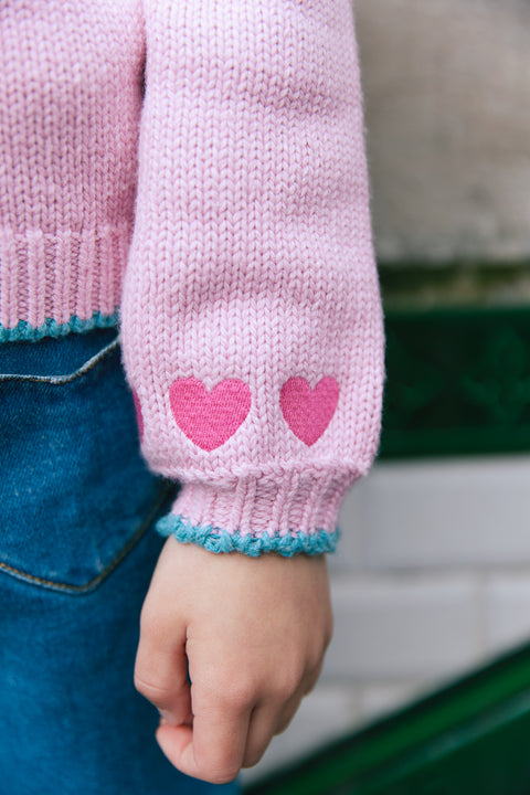 Cardigan - Jolie rose princesse - Image principale