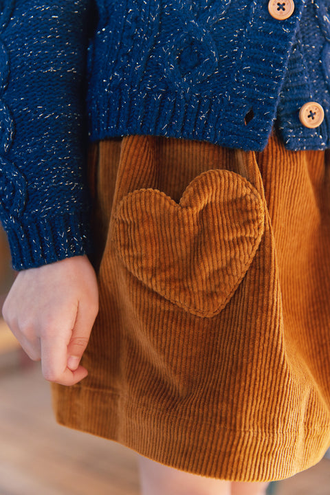 Cardigan - Jasmin navy bonton - Image principale