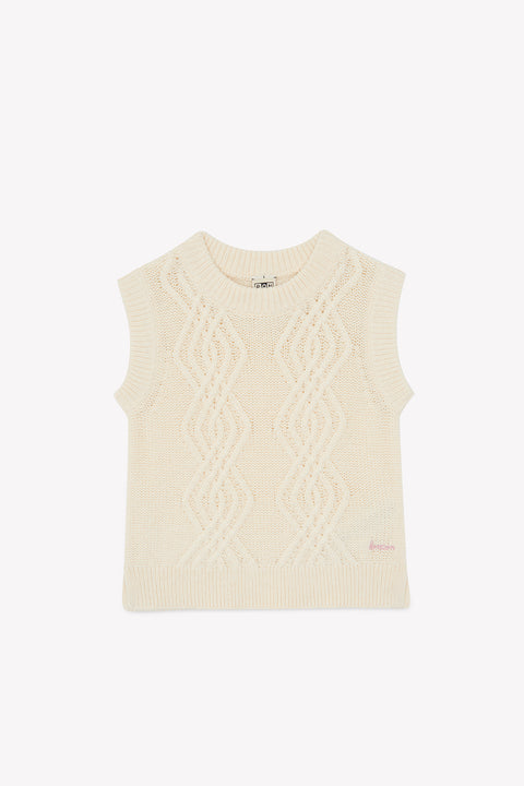 Pull - Bernard crème bonton - Image principale