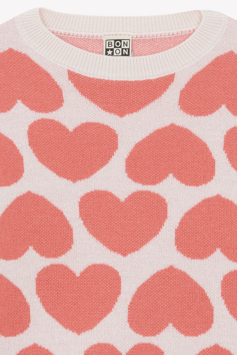 Pull - Lovely crème bonton - Image principale