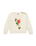 Sweater - Beige in Knitwearembroidered