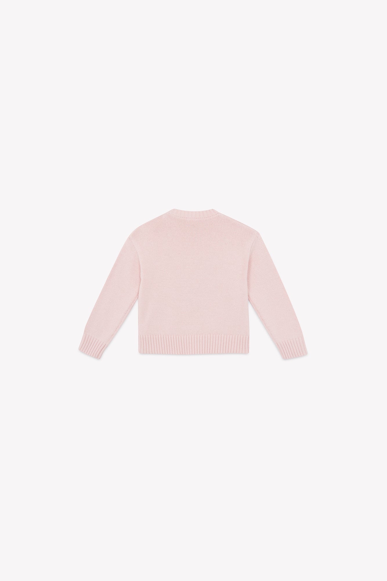 Sweater - Misty Pink Embrodery flowery
