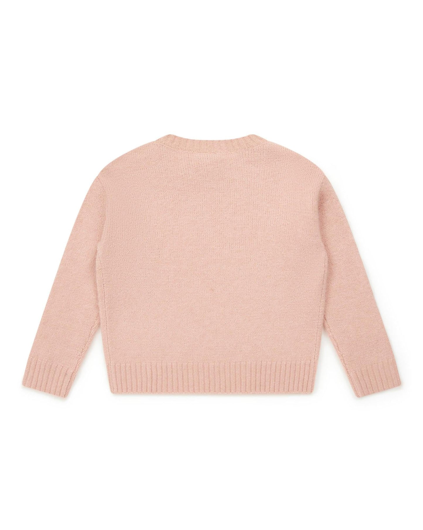 Sweater - Mistyheart Pink in a knit