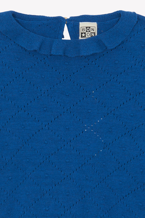 Pull - Froufrou bleu - Image principale