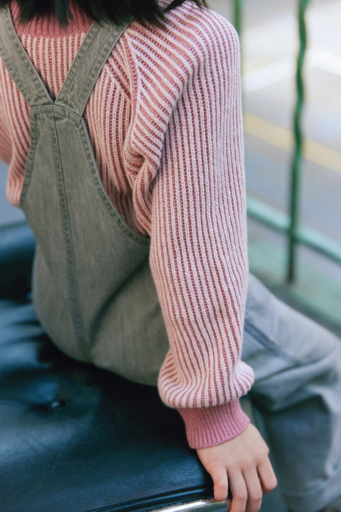 Salopette - June chambray gris - Image principale