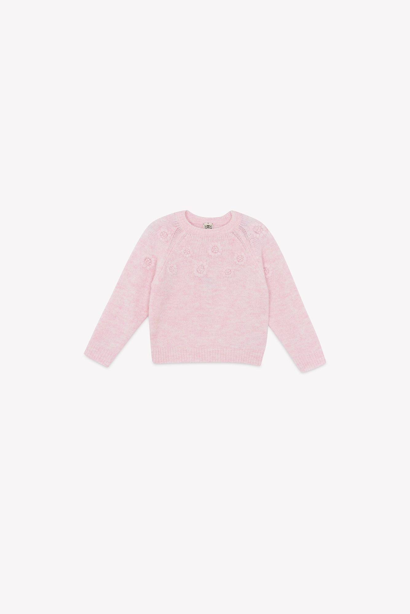 Sweater - Jessie Flower Peach Whip