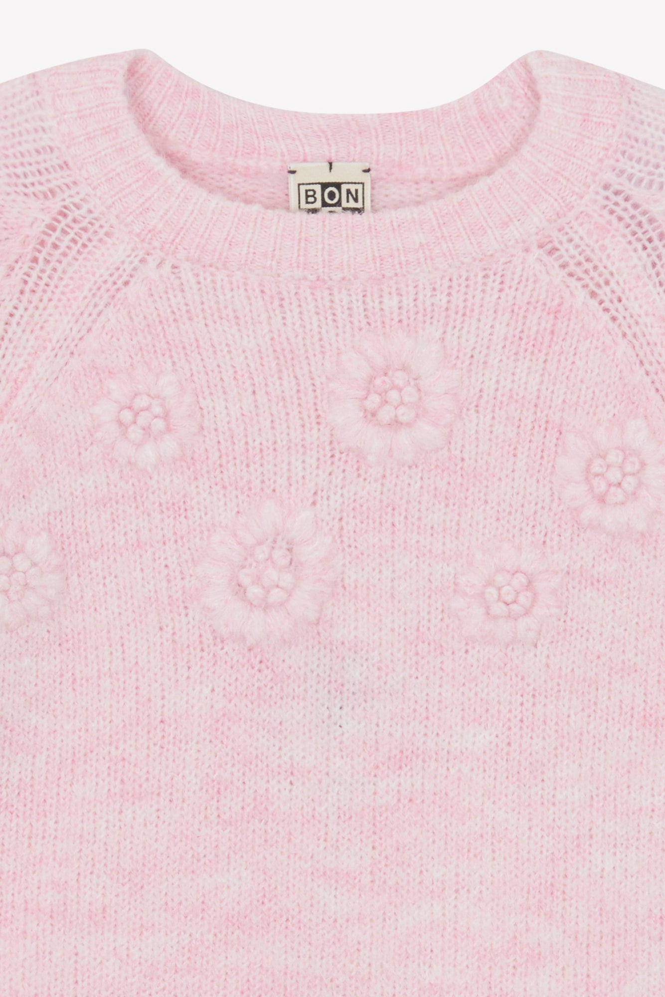 Sweater - Jessie Flower Peach Whip