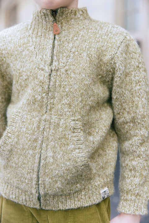 Cardigan - Hans vert chiné - Image principale