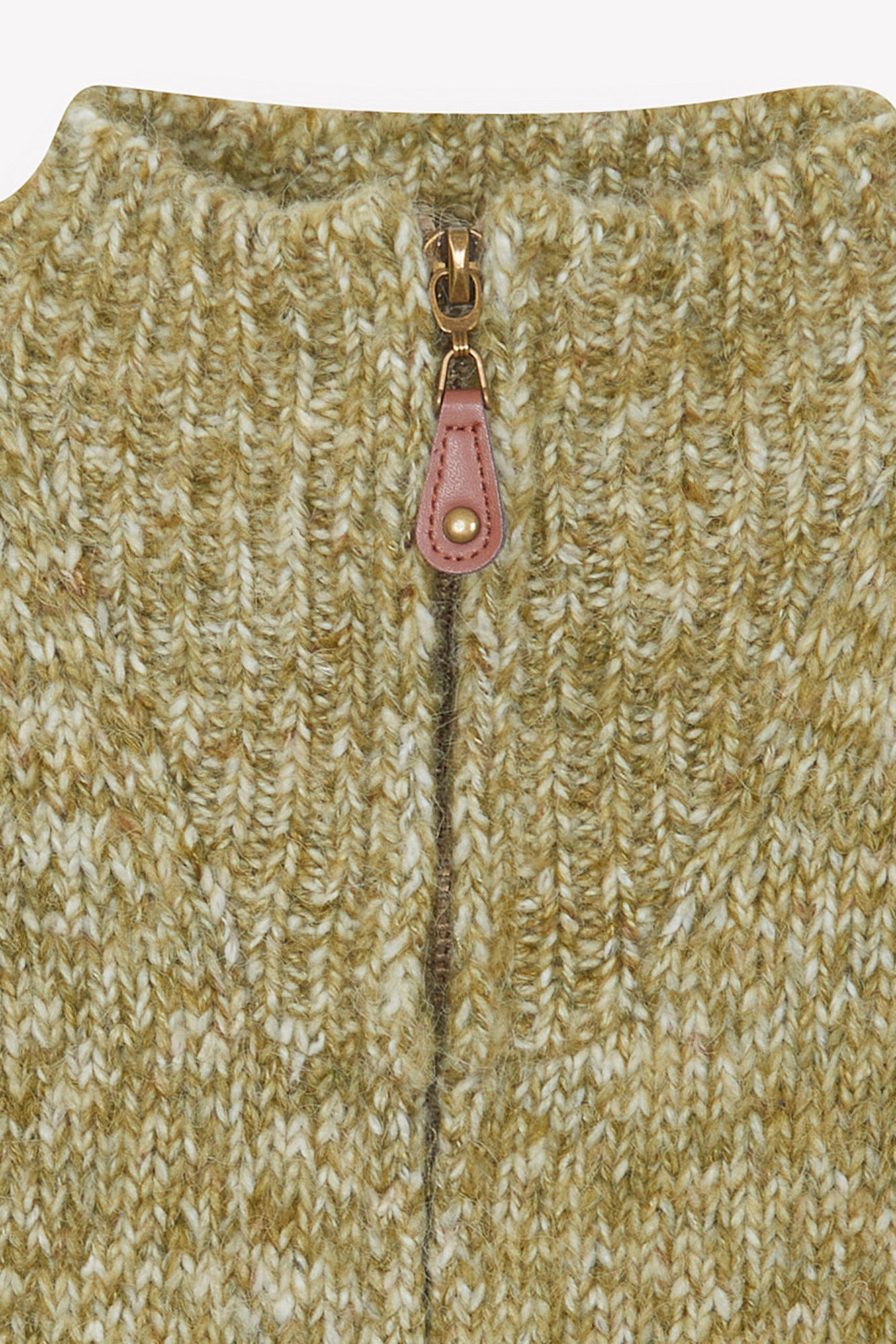 Cardigan - Hans vert chiné