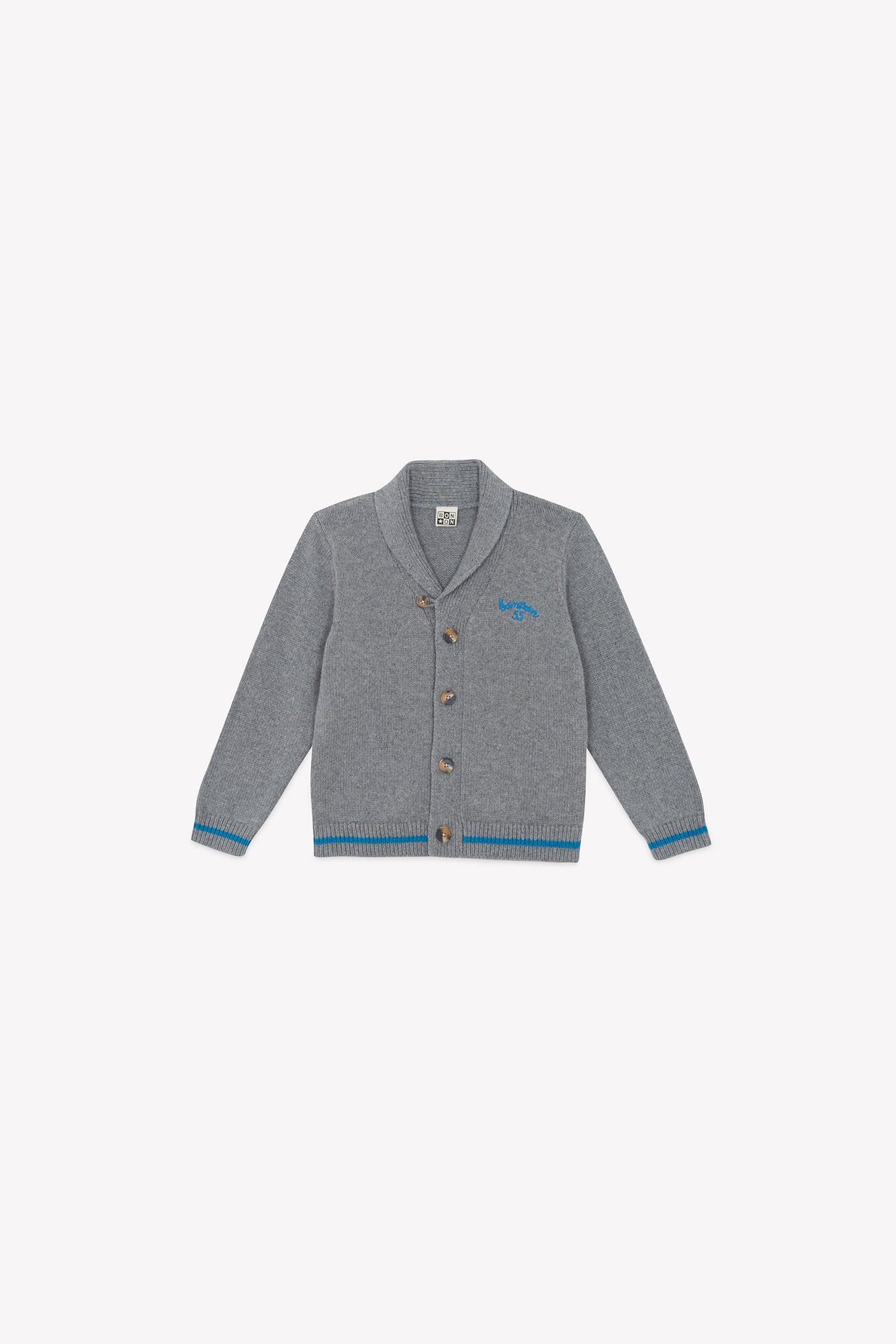Cardigan - Hubert gris chiné