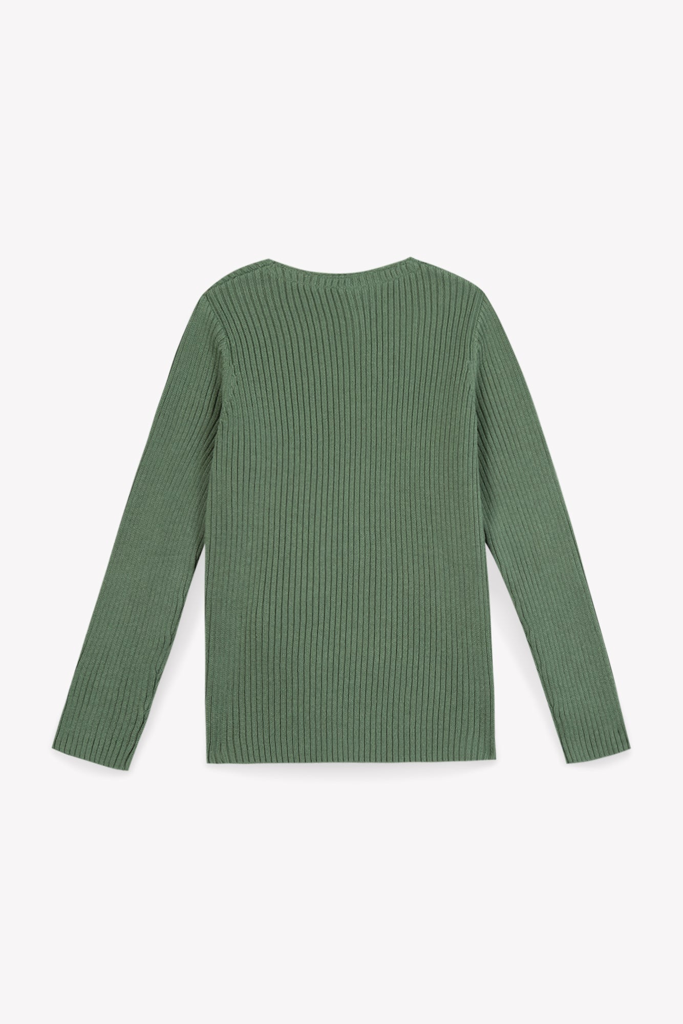 Cardigan - Sheep Green cotton