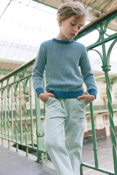 Pull - Paulo bleu malibleu - Image principale