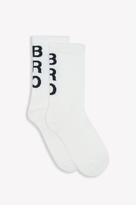 Chaussettes - Bro blanches BONTON + RON DORFF - Image principale