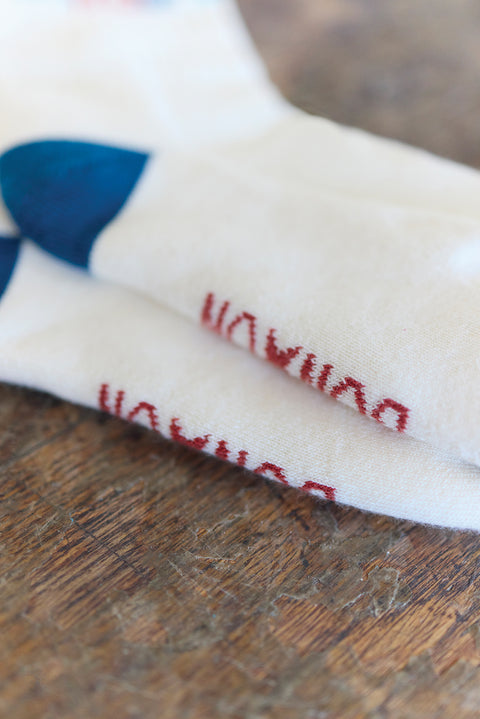 Lot de 2 chaussettes - Navy Bonton - Image principale