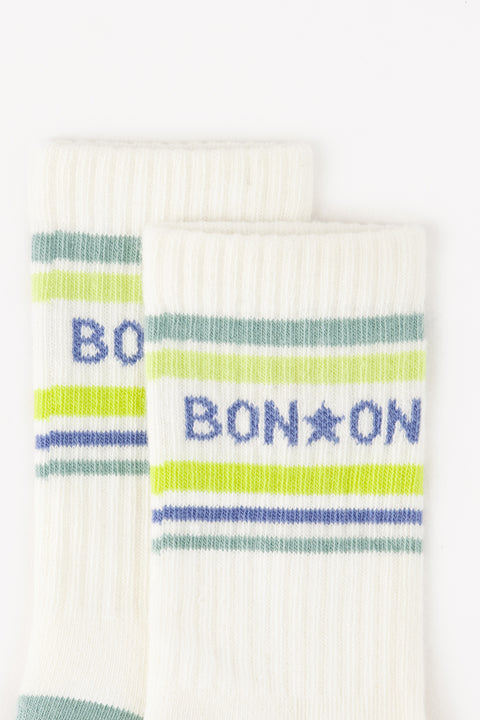 Lot - 2 Chaussettes - Sport bleues/beiges - Image principale