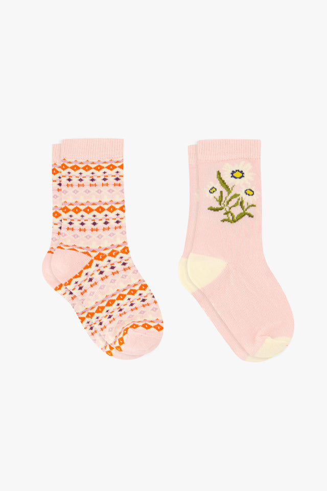 Lot de 2 chaussettes - Rose - Image principale