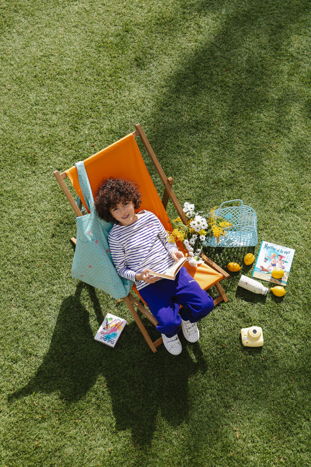 T-shirt - Marine rayure bleue Marinière - Image principale