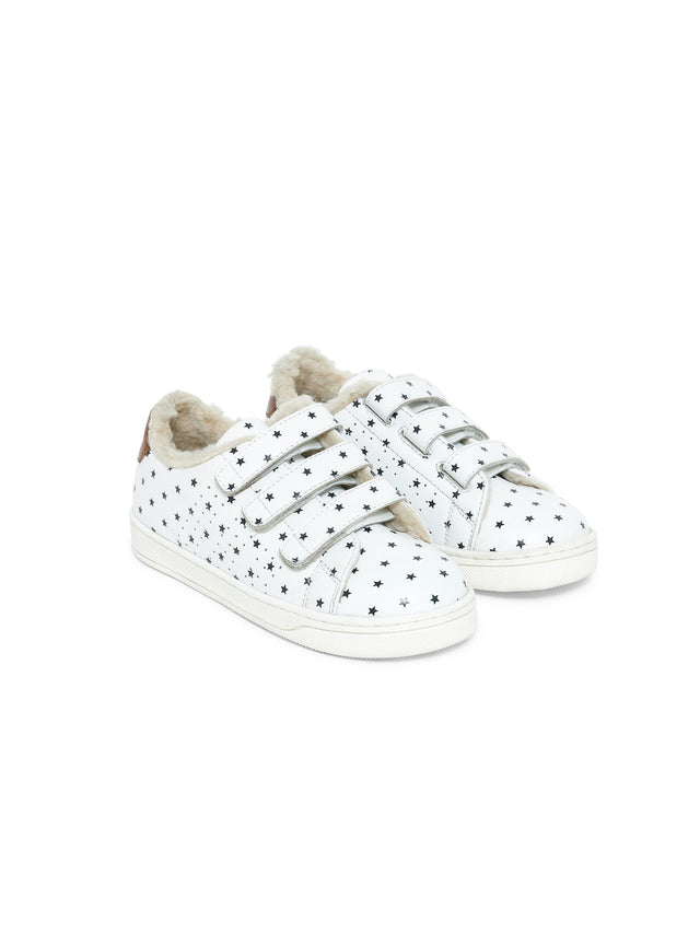 Baskets - fourées beige cuir - Image principale