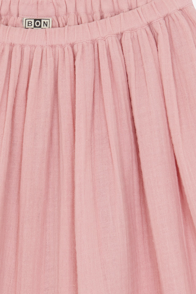 Skirt - Raspberry Pink GOTS certified organic cotton gauze - Image alternative