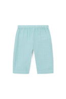 Pantalon - Futur bleu gaze de coton