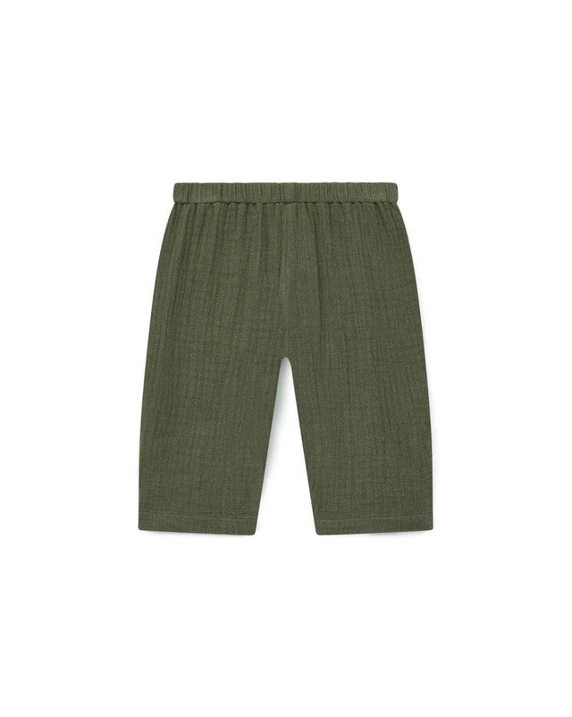 Trousers - Future Green Baby cotton gauze - Image principale