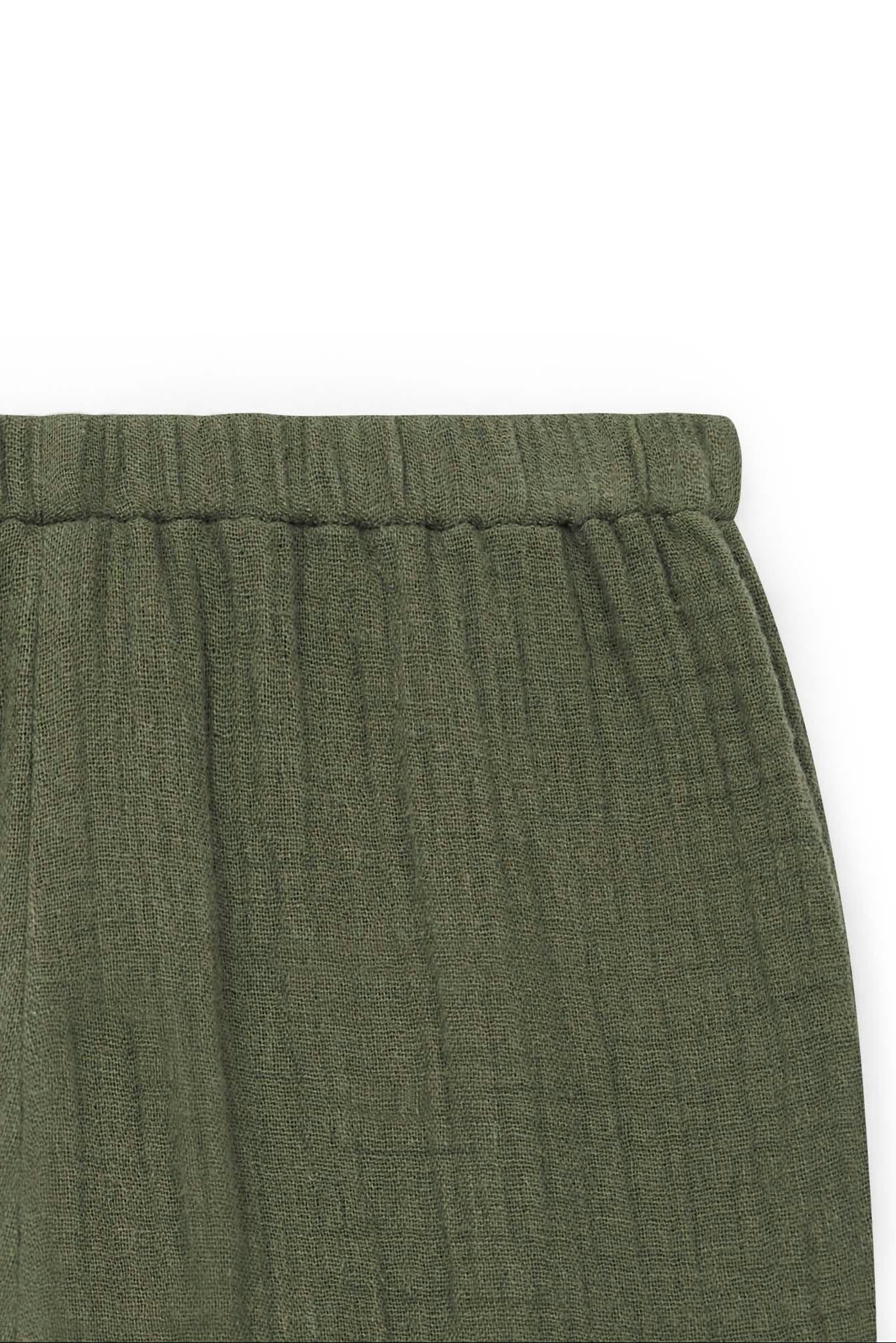 Pantalon - Futur vert gaze de coton