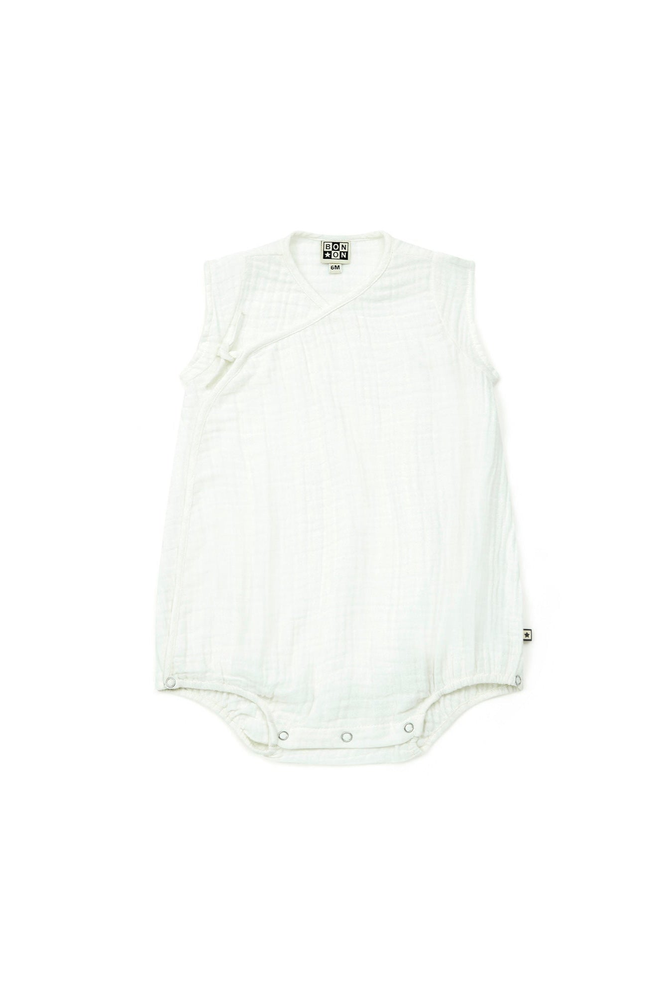 Jumpsuit - igloo Beige Baby Organic cotton gauze