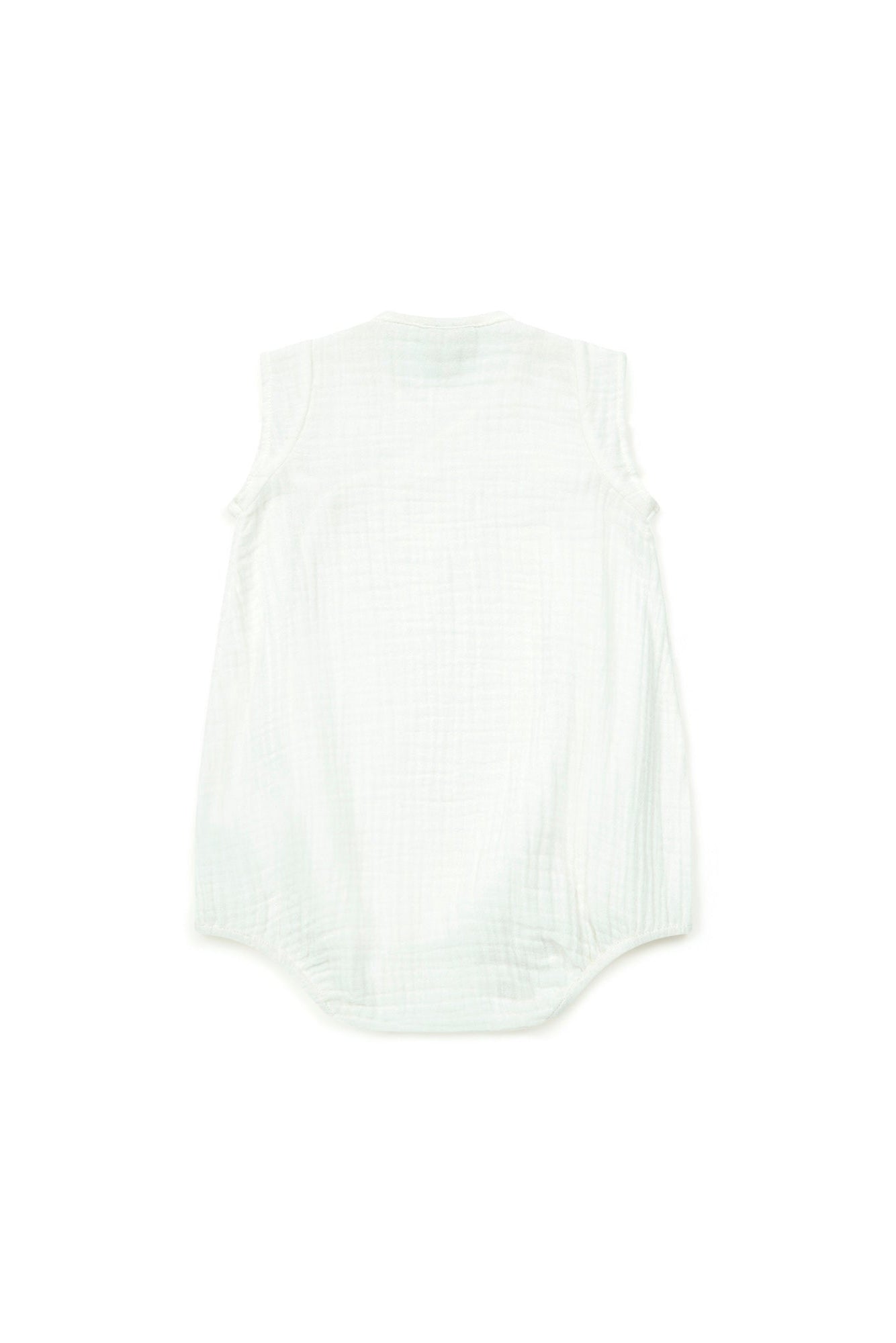 Jumpsuit - igloo Beige Baby Organic cotton gauze