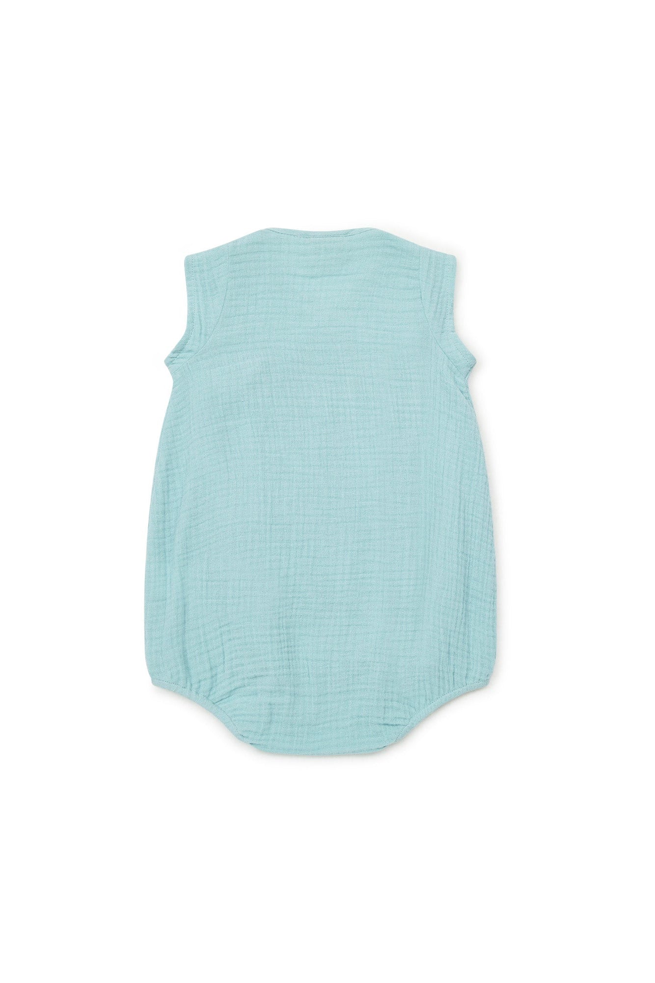 Jumpsuit - Blue igloo Baby Organic cotton gauze