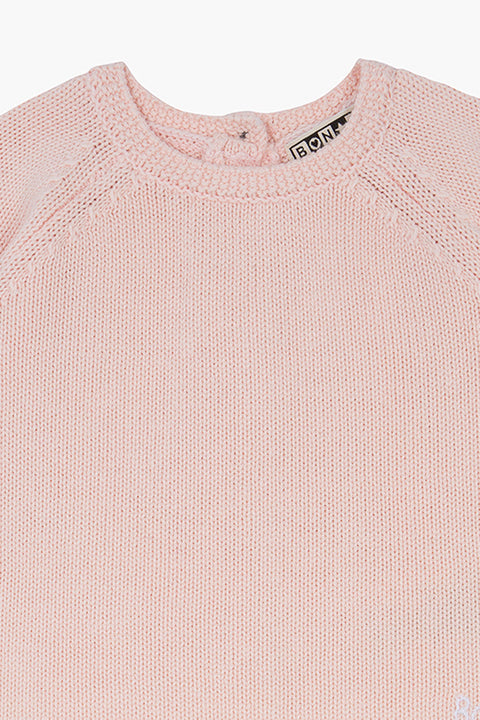 Ensemble - Naissance rose Bébé en coton cachemire - Image principale