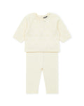 Outfit - of Newborn Beige Baby Cotton open -minded Cashmere