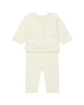 Outfit - of Newborn Beige Baby Cotton open -minded Cashmere