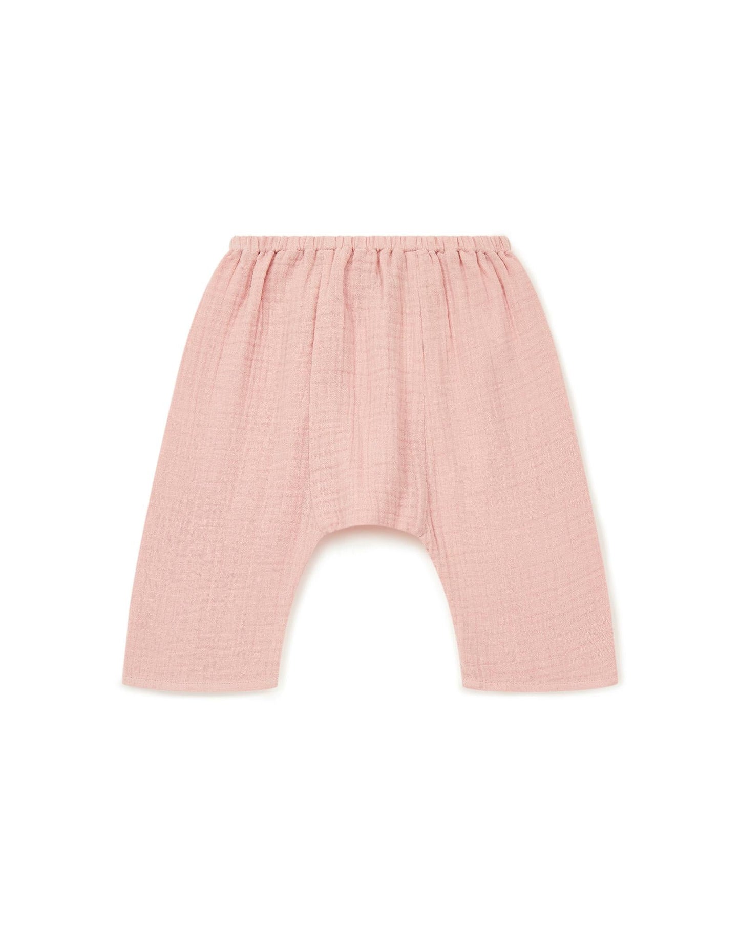 Trousers - Laos Pink Baby in 100% organic cotton certified GOTS