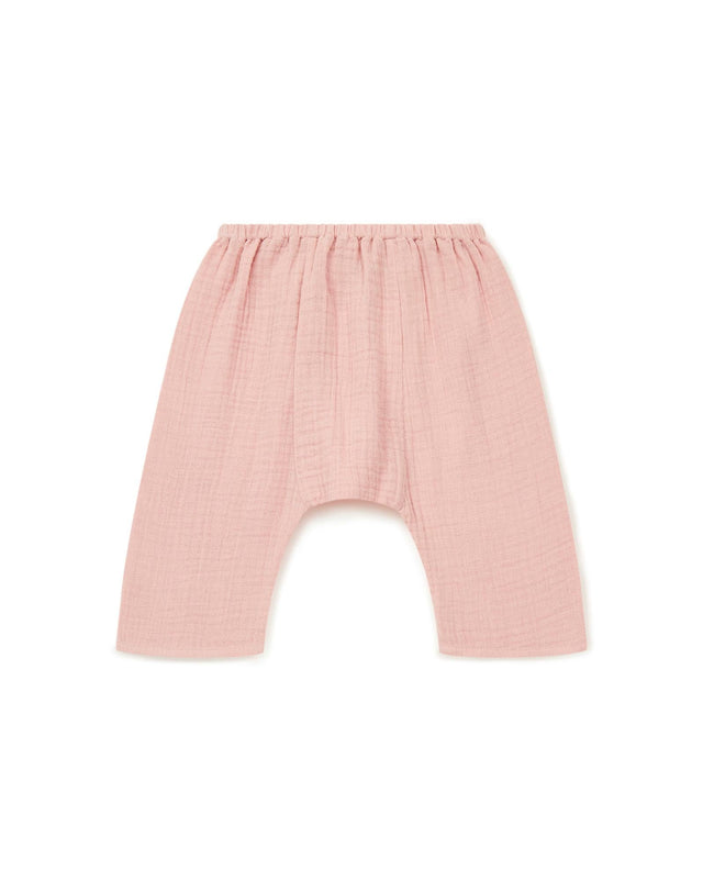 Trousers - Laos Pink Baby in 100% organic cotton certified GOTS - Image principale