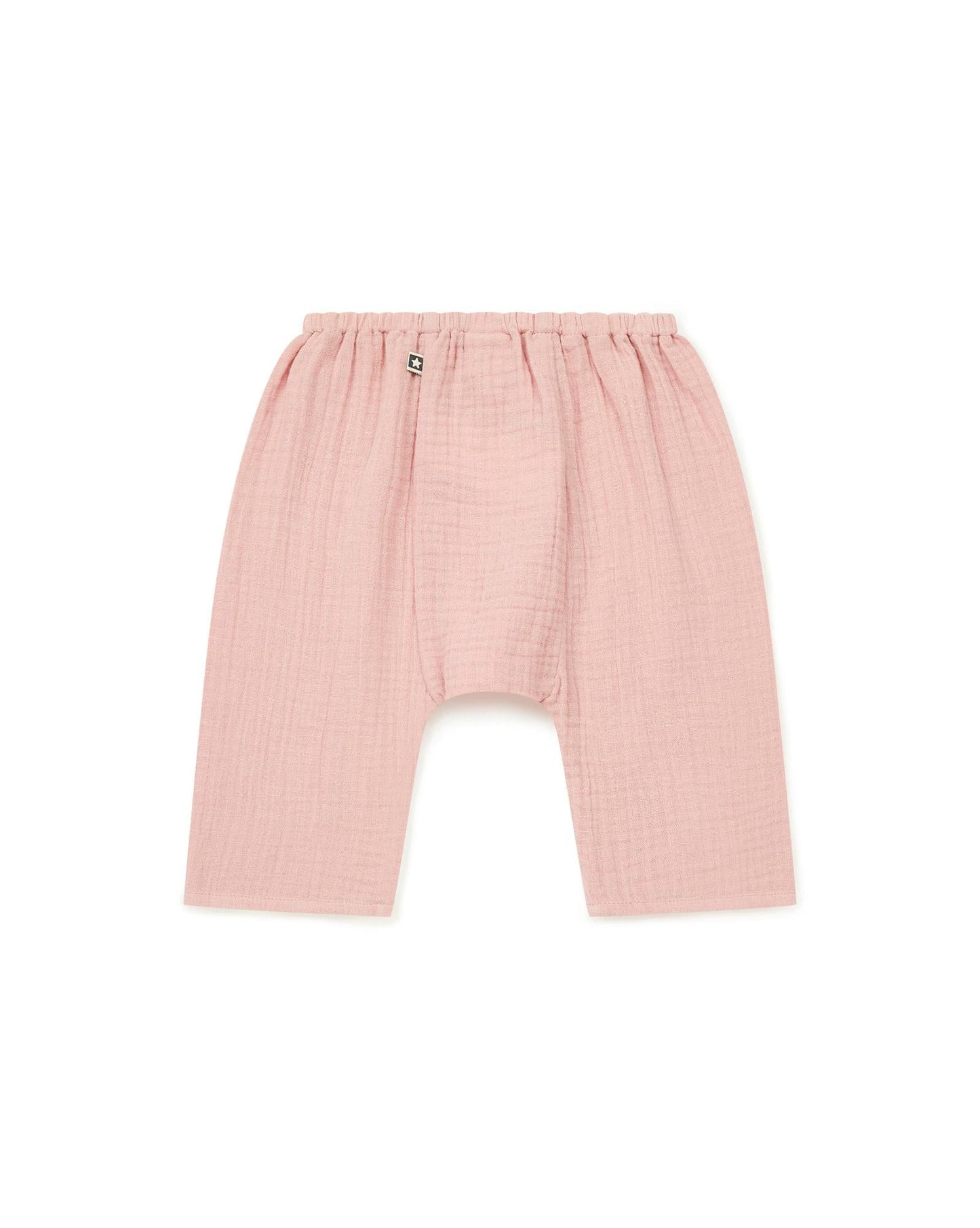 Trousers - Laos Pink Baby in 100% organic cotton certified GOTS