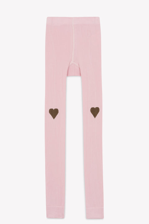 Legging - rose à gros coeurs - Image principale