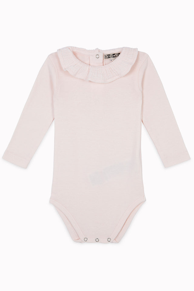 Body - of Newborn Colerette Pink Baby in 100% organic cotton certified GOTS - Image principale
