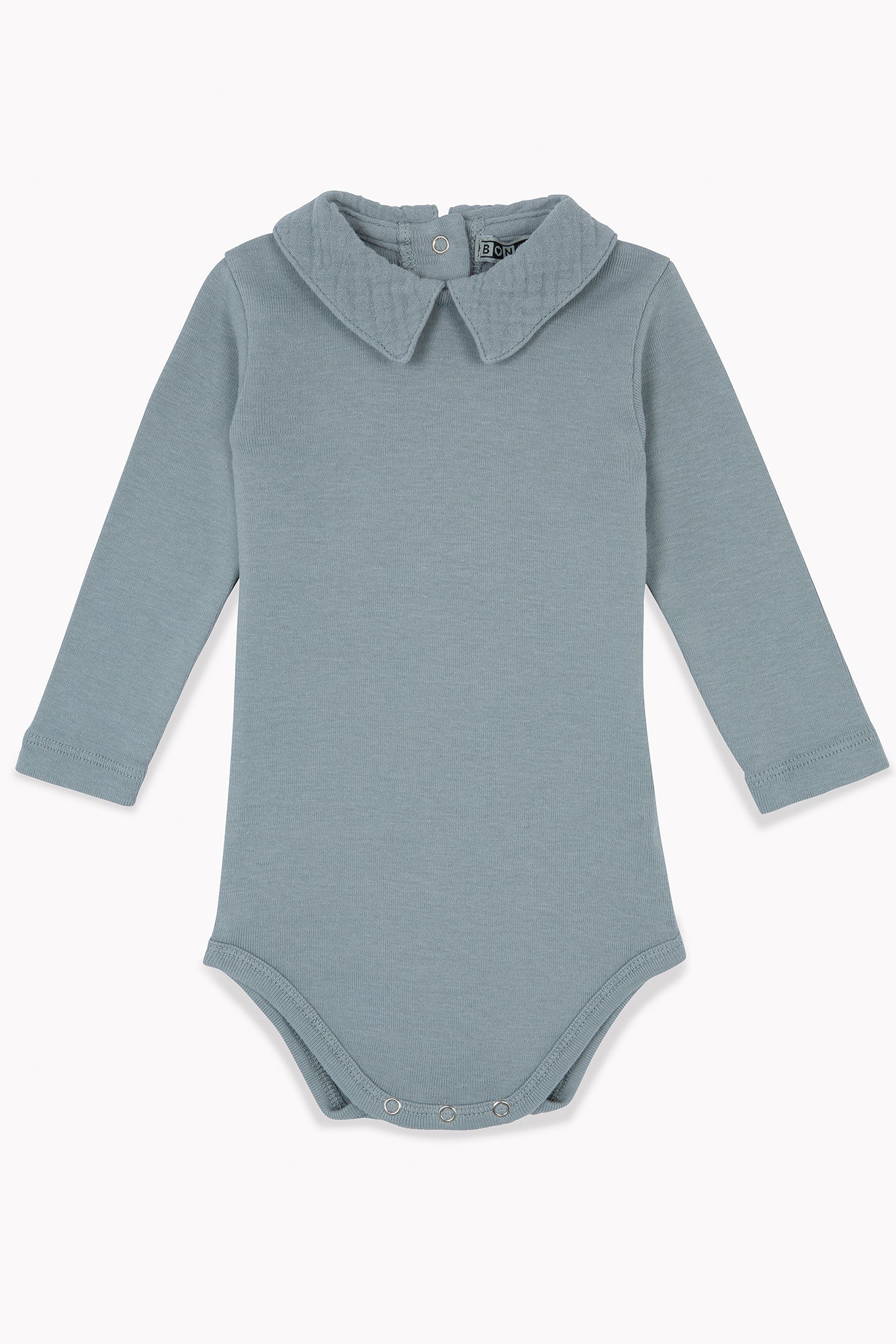 Body - de naissance bleu Bébé en 100% coton biologique certifié GOTS