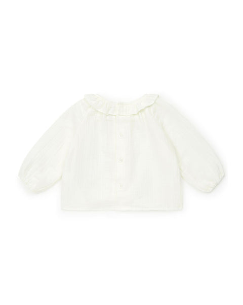 Blouse - Mamour beige coton biologique - Image principale