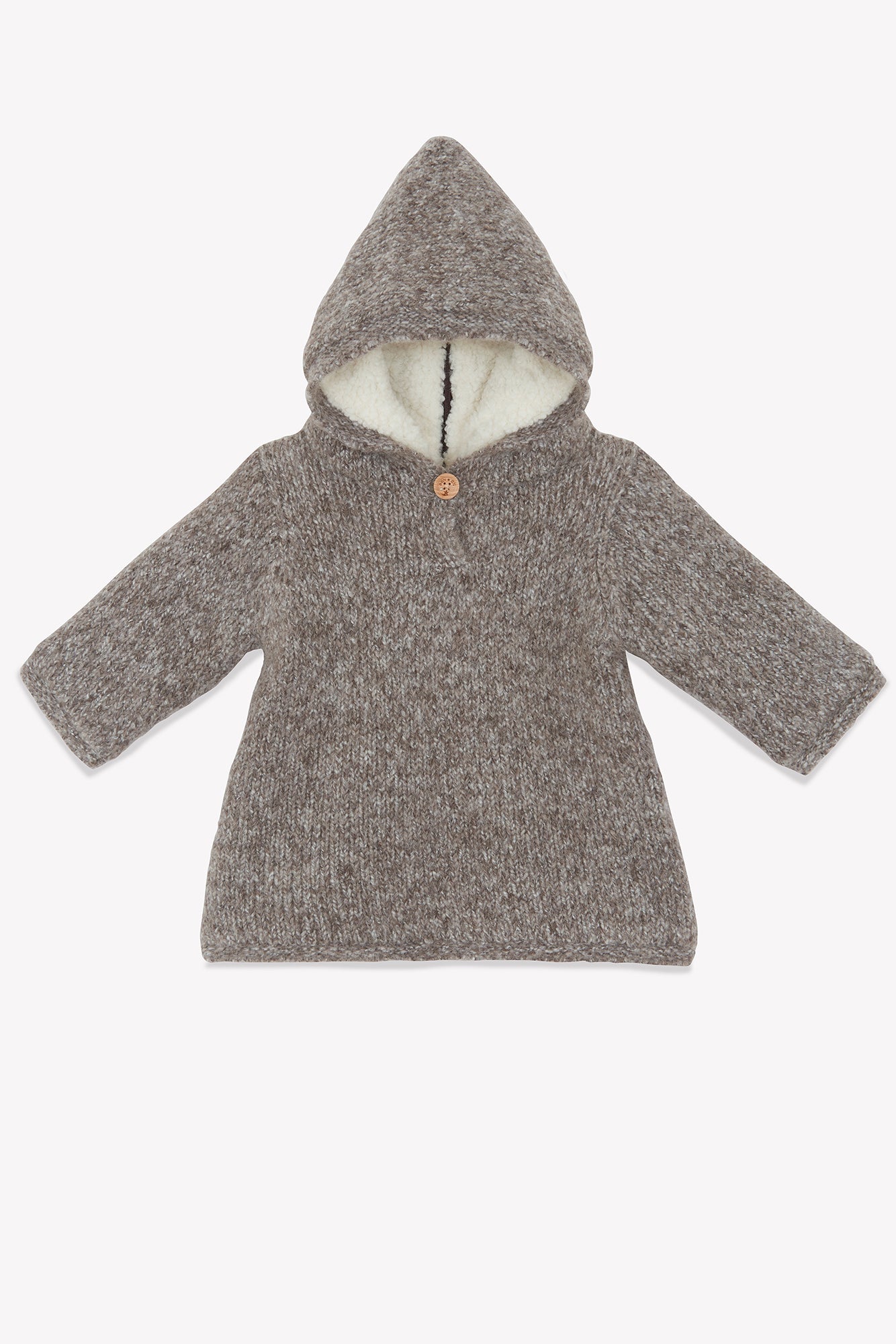 Burnou - Mamouth Beige Baby in Wool