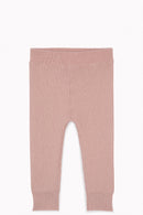Legging - rose Bébé en maille