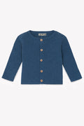 Cardigan - Blue Baby in a knit