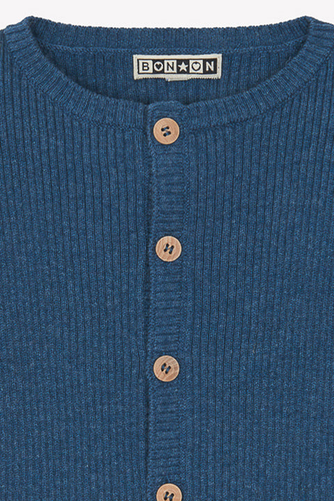 Cardigan - Blue Baby in a knit - Image principale