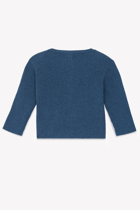 Cardigan - Blue Baby in a knit - Image principale