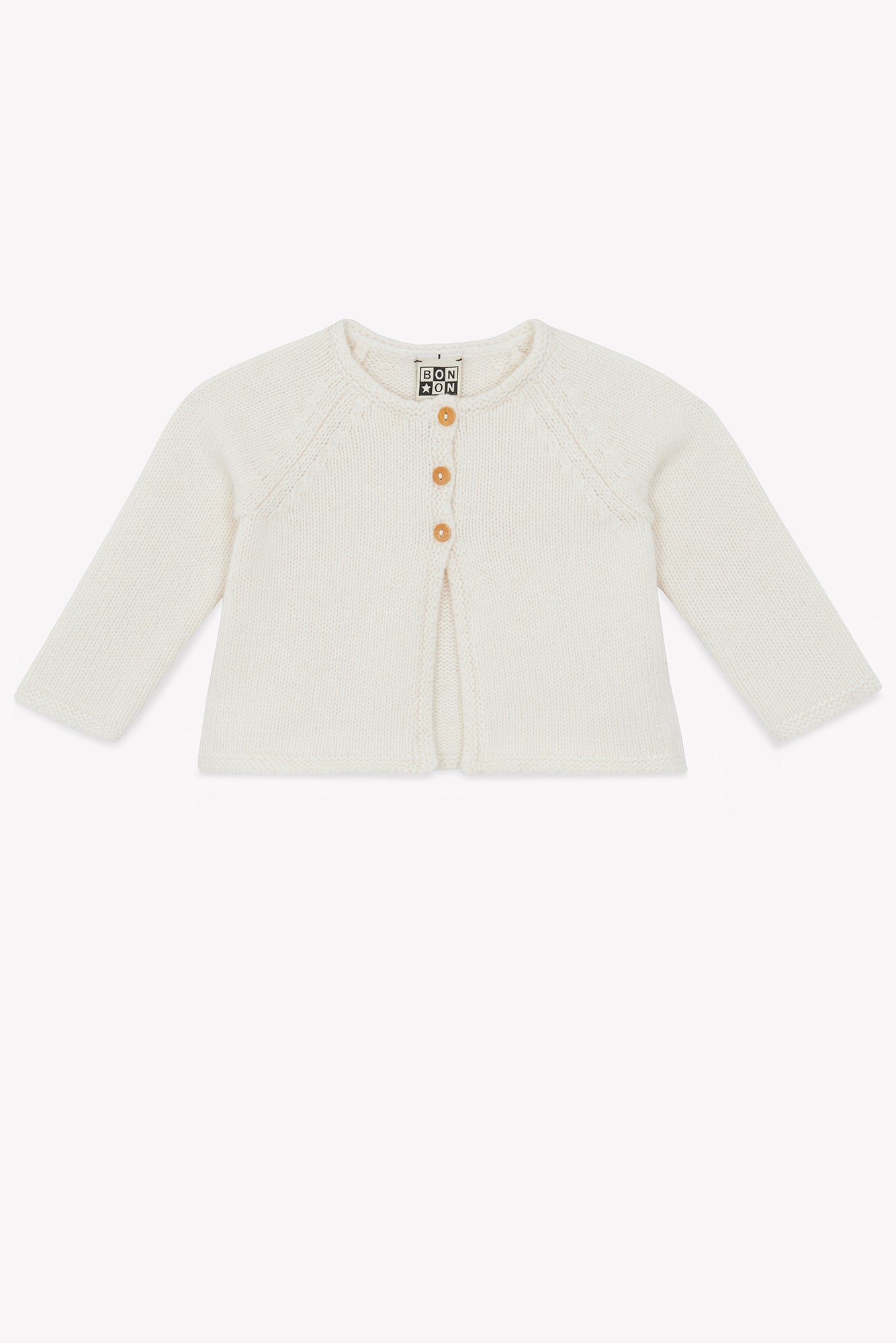 Cardigan - Beige Baby in a knit