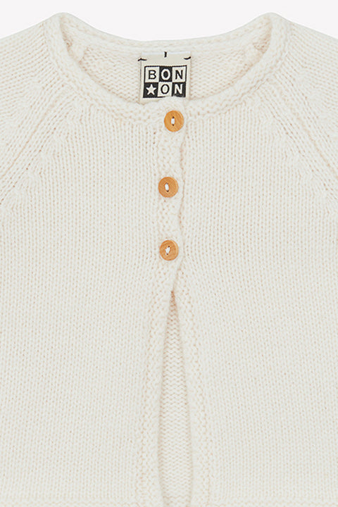 Cardigan - beige Bébé en maille - Image principale